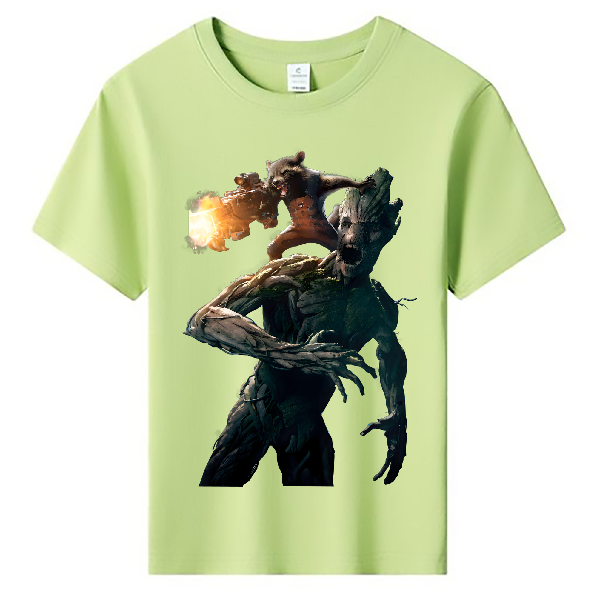 （画像用） アベンジャーズ The Avengers 綿100％キッズTシャツ（フロントプリント）